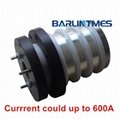 Big current slip ring with 600A current