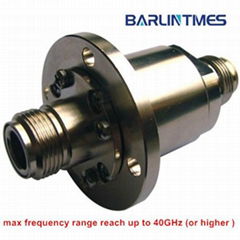 coax rotary joint with 40GHz frequency range for radar, antenna, CCTV from Barli