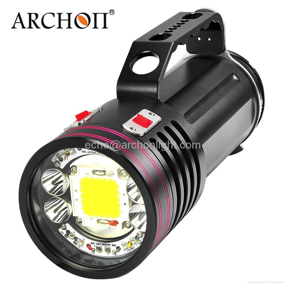 ARCHON WG156W 10000 Diving Video Light+Spot Light