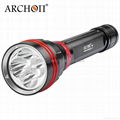Archon WY08  Cree LED 4000lm Long Shot Diving Flashlight, Diving Fishing Light 1