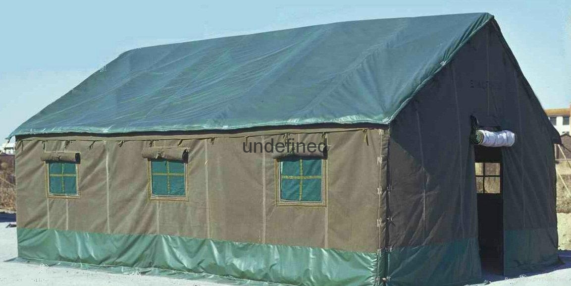 戶外救災工地施工軍用施工棉帳篷 2