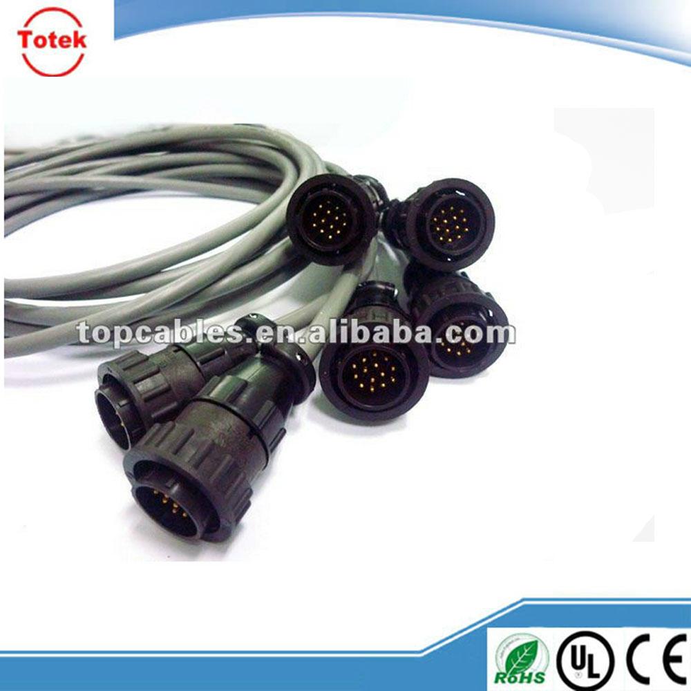 Custom TYCO CPC (Circular Plastic Connectors) cable assembly 3