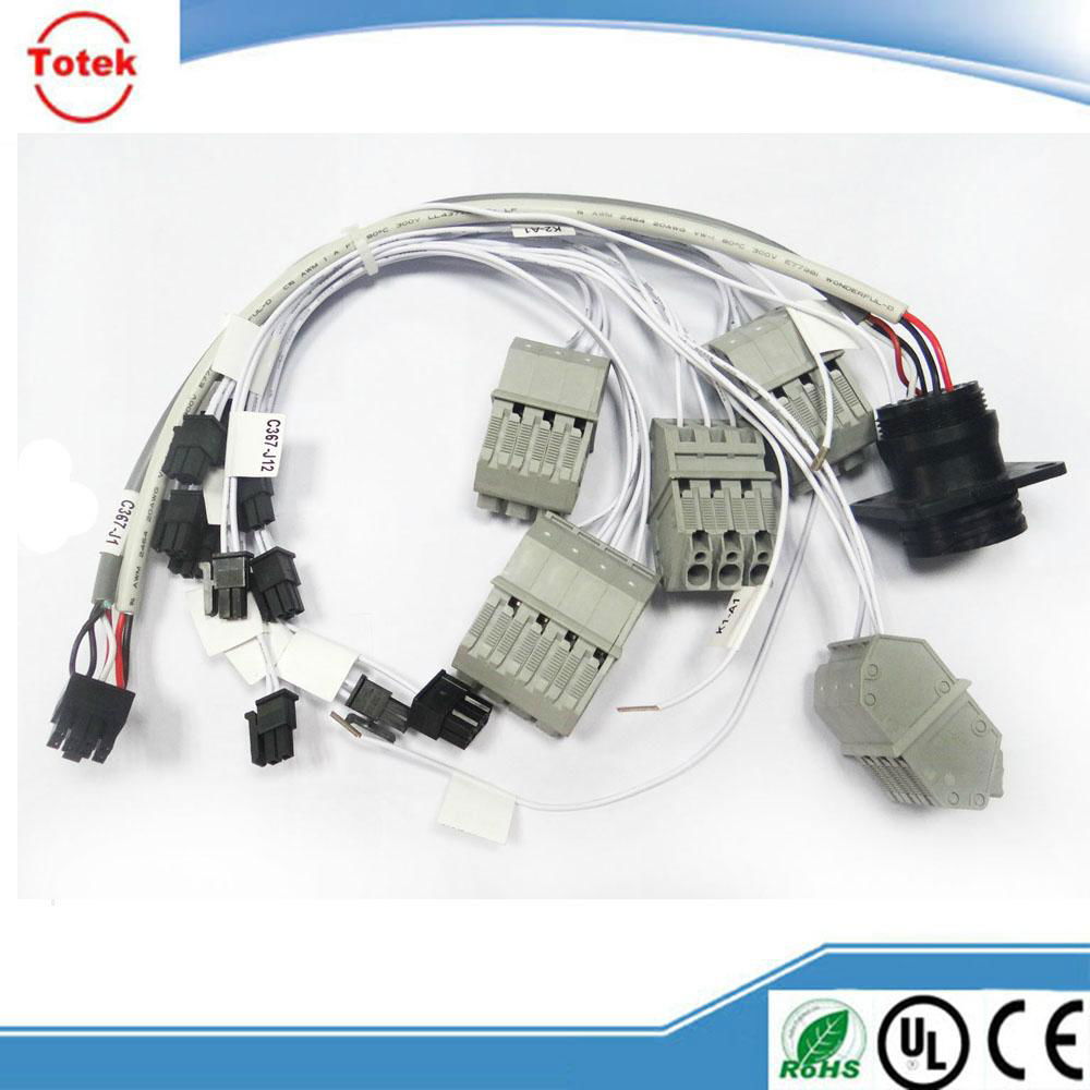 Custom TYCO CPC (Circular Plastic Connectors) cable assembly 4