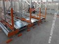 heavy duty warehouse storage shuttle rack system 