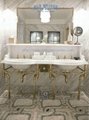 High quality Steel Stone Bathroom Vanity