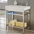 High quality hotel vanity kit with metal legs 1