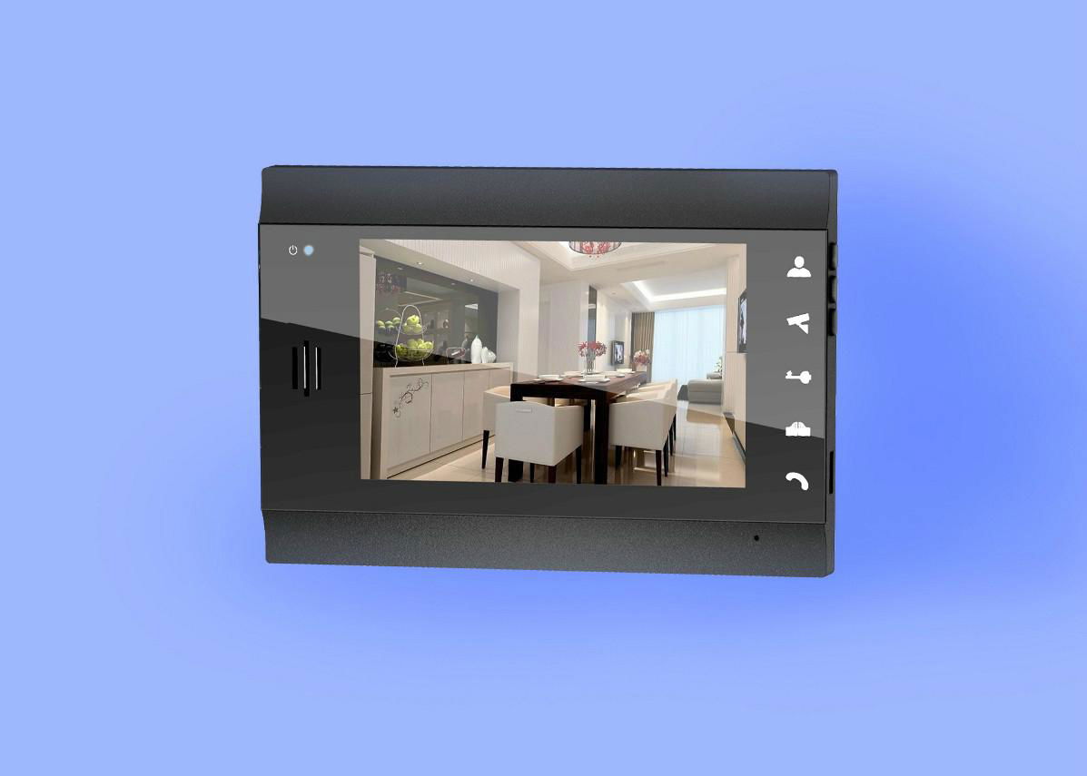 Touch video door phone intercom 