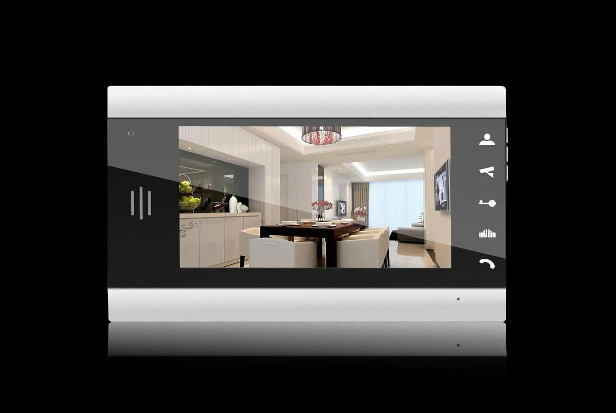 Waterproof 7 inch video door phone intercom 