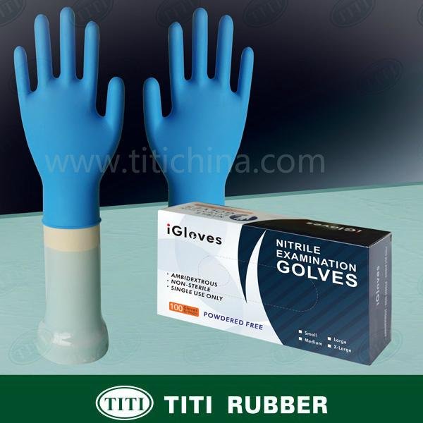 Disposble Nitrile Examination Gloves 3