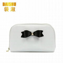 Pure White Makeup Bag