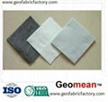 350GSM Staple Pet PP Needled Punched Non Woven Geotextile Fabric 1