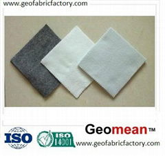 350GSM Staple Pet PP Needled Punched Non Woven Geotextile Fabric