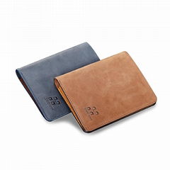 QB70 men leather wallet 