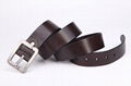 zk015 men leather belt