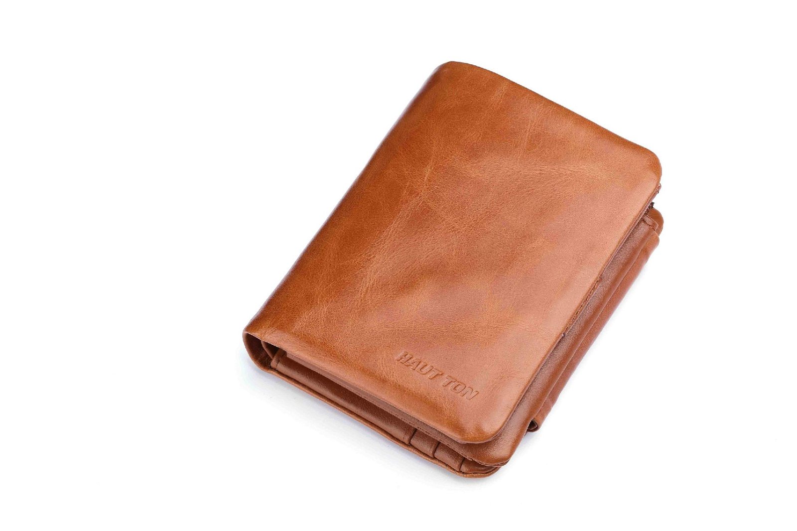 qb160 men leather wallet 