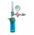 oxygen flowmeter with humidifier bottle