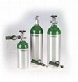 Oxygen Cylinder Tank W or Valve And Toggle