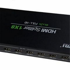 8 Port HDMI Splitter Full HD 1X8 Hub 4k