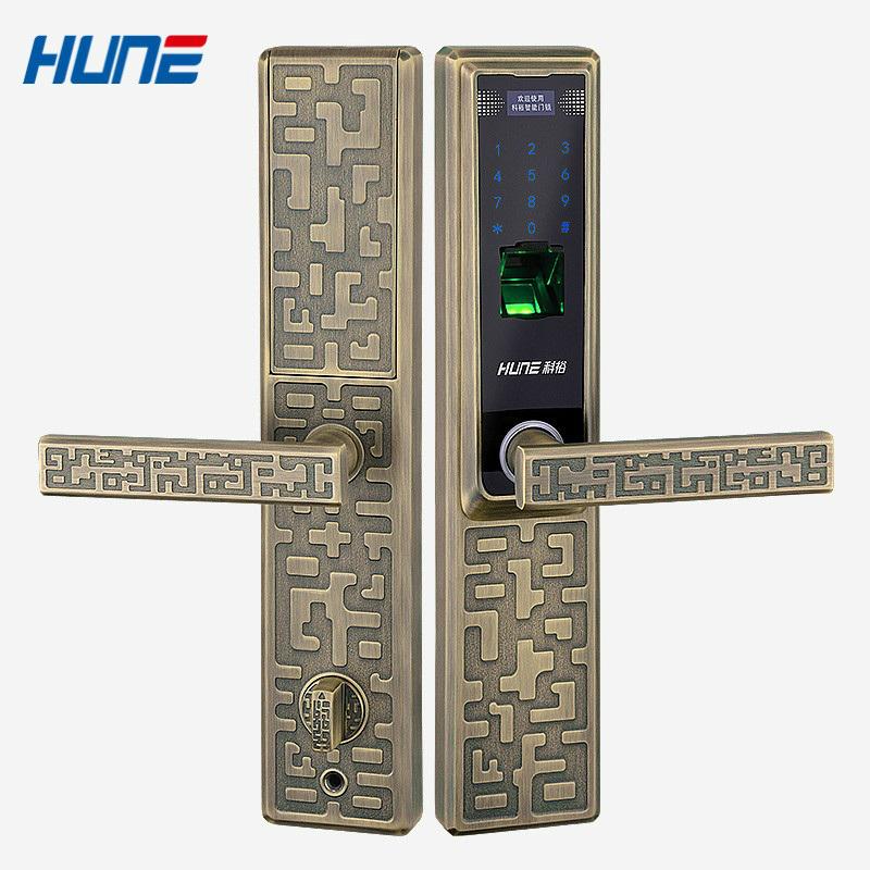 HUNE digital fingerprint lock,home security lock 91869F (China