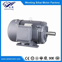 NEMA High efficiency 4-pole 2HP three-phase asynchronous TEFC ac motor Design C