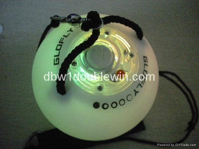 colorful soft flash ball poi material led light j   ling ball 4