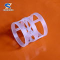 PP, PE, PVC, CPVC, PVDF Plastic pall ring for plastic random packings