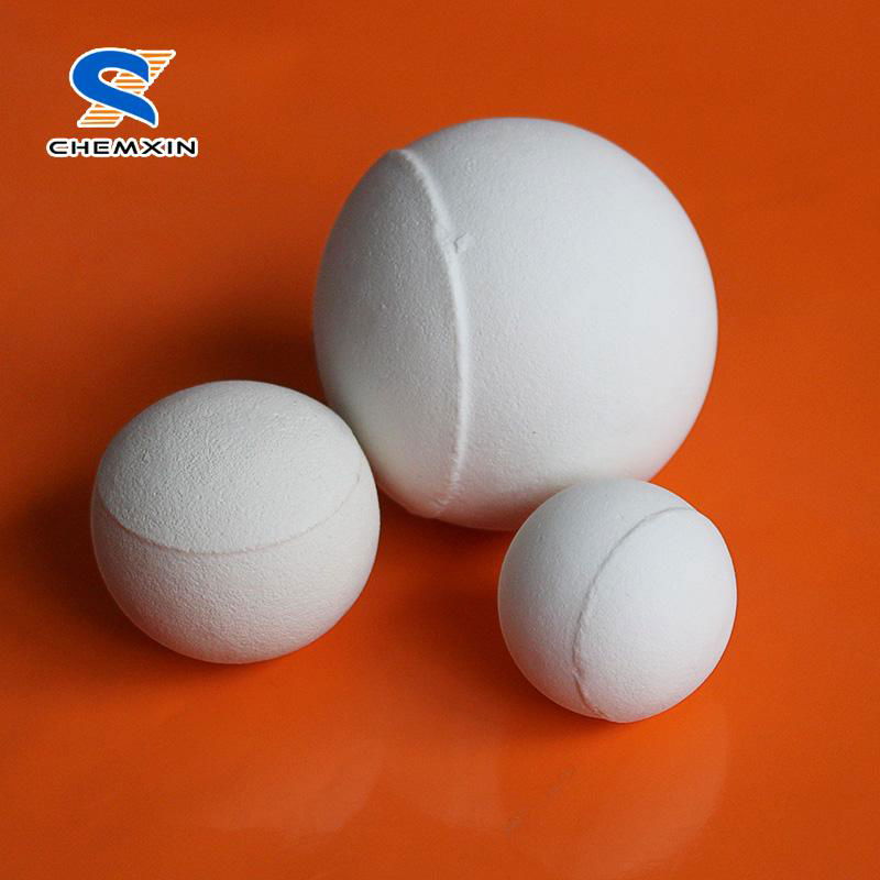 Factory price 25mm~80mm high purity alumina grinding ball with high wear-resista