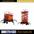 Factory direct supply manual mobile mini scissor platform lift 3