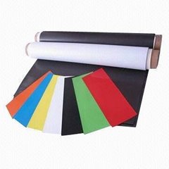 flexible rubber magnet plain brown in roll hot sale