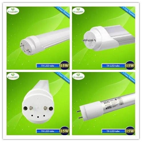 Hot Sale 3ft 15W High PF E-Lover CE&RoHs T8 LED Tube Light T8 LED tube 4