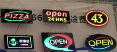 LED open sign