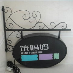 wrought iron sign special fixed new