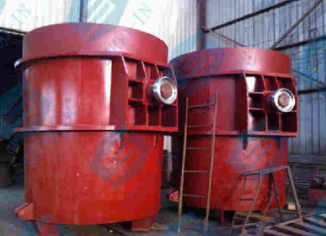 molten steel Ladle of industrial electric furnace