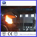 High output AOD industrial refining