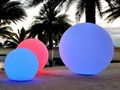 Color Changing Rechargeable Waterproof Garden LED Ball Light 1