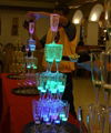 Liquid Active Glow Party LED Flashing Cup Champagne Glass 4