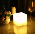 10Cm Color Changing Squares LED Table