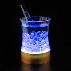 Color Changing LED Ice Bucket  Bar Beer