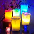 Big Rechargeable Flameless Led Candle Light table lamp