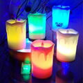 Big Rechargeable Flameless Led Candle Light table lamp