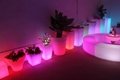 LED Bonsai Pot Light Up Led Flower Pot Decoration Outdoor Colorful Plastic Led L 2