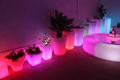 LED Bonsai Pot Light Up Led Flower Pot Decoration Outdoor Colorful Plastic Led L