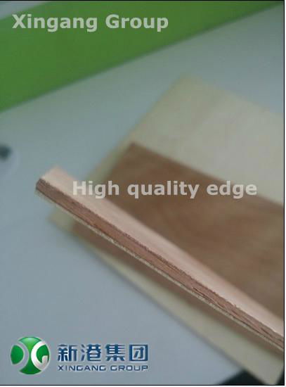 Xingang Thin Plywood 2.7-3mm Melamine Paper Okoume Faceback 3