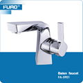 Deck mounted brass wash basin faucet 1