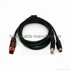 24V poweredusb Y cable for NCR IBM