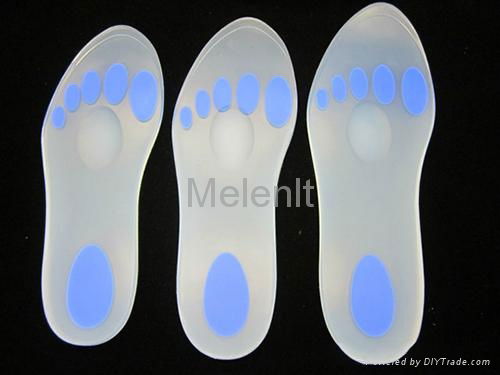  Medical-grade Pure Silicone Insole  3