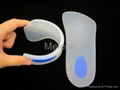  Hot Sale Pure Silicone  Heel Pad 1