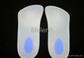  Hot Sale Pure Silicone  Heel Pad 3