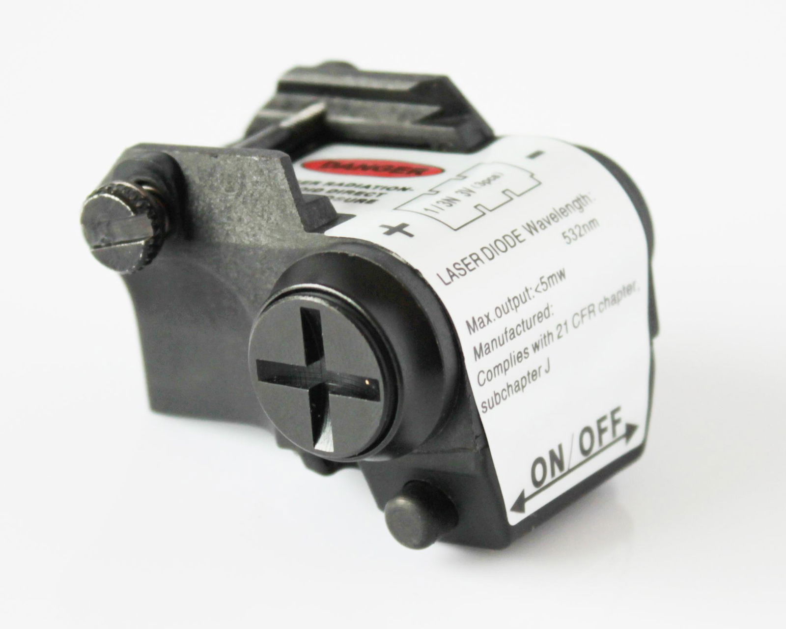 Subcompact green laser sight for pistol 4