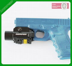 225 lumens light and laser sight combo